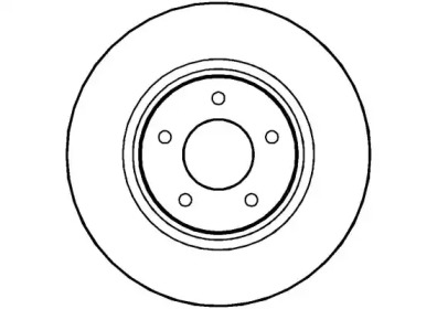Тормозной диск NATIONAL NBD771