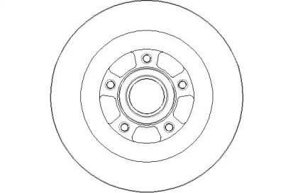 Тормозной диск NATIONAL NBD1783