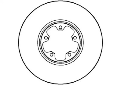 Тормозной диск NATIONAL NBD1114