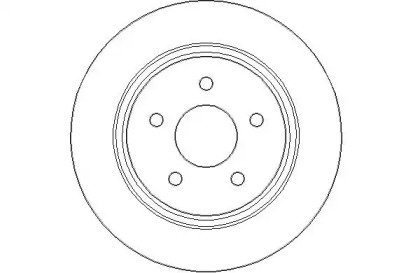 Тормозной диск NATIONAL NBD1784