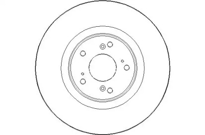 Тормозной диск NATIONAL NBD1799