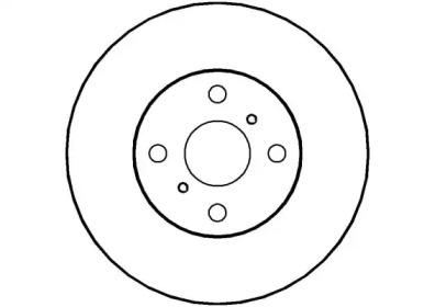 Тормозной диск NATIONAL NBD1137