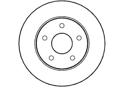Тормозной диск NATIONAL NBD1115