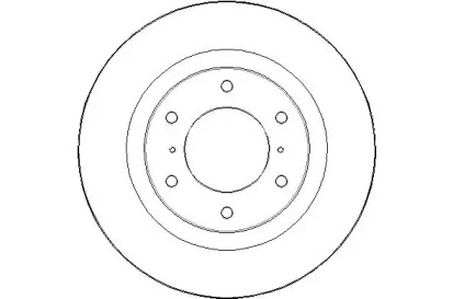 Тормозной диск NATIONAL NBD1800