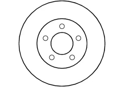 Тормозной диск NATIONAL NBD888