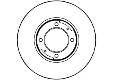 Тормозной диск NATIONAL NBD751