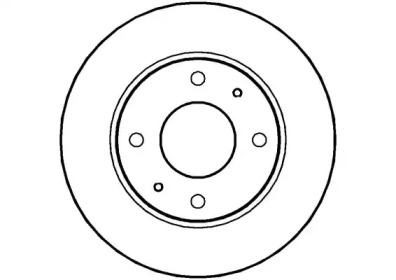 Тормозной диск NATIONAL NBD1139