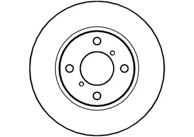 Тормозной диск NATIONAL NBD1117