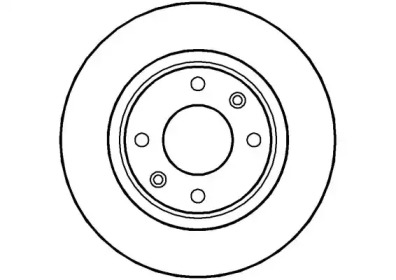Тормозной диск NATIONAL NBD1118