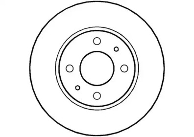 Тормозной диск NATIONAL NBD824