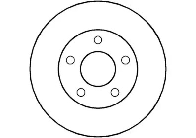 Тормозной диск NATIONAL NBD895