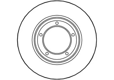 Тормозной диск NATIONAL NBD112