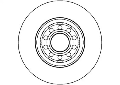 Тормозной диск NATIONAL NBD1151