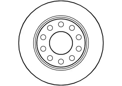 Тормозной диск NATIONAL NBD1152