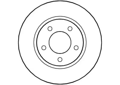 Тормозной диск NATIONAL NBD1153