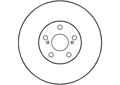 Тормозной диск NATIONAL NBD1124