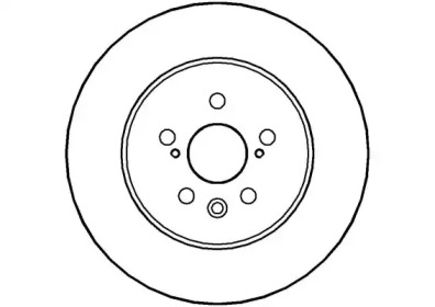 Тормозной диск NATIONAL NBD1206