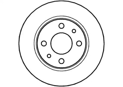 Тормозной диск NATIONAL NBD1158