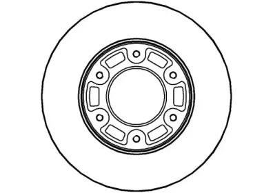 Тормозной диск NATIONAL NBD849