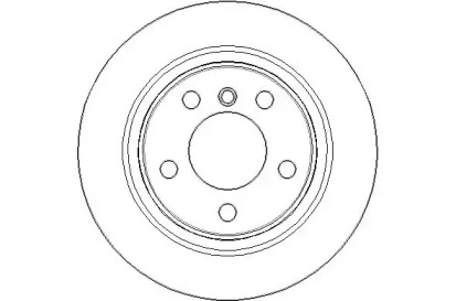 Тормозной диск NATIONAL NBD1812