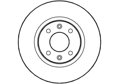 Тормозной диск NATIONAL NBD116