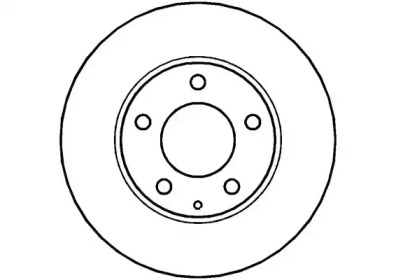 Тормозной диск NATIONAL NBD1160