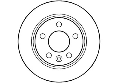 Тормозной диск NATIONAL NBD858
