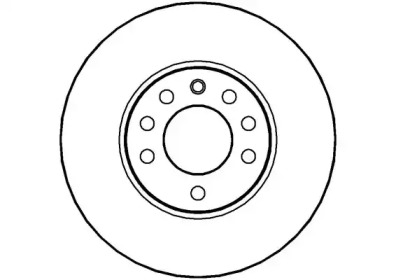 Тормозной диск NATIONAL NBD1168