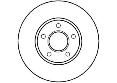 Тормозной диск NATIONAL NBD1244