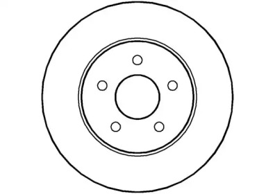 Тормозной диск NATIONAL NBD1131