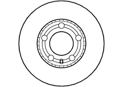 Тормозной диск NATIONAL NBD1247