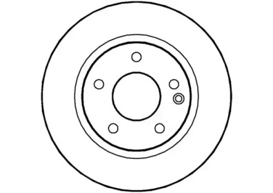 Тормозной диск NATIONAL NBD1248
