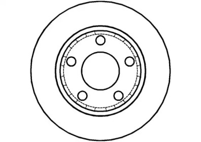 Тормозной диск NATIONAL NBD1172