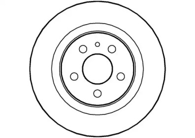 Тормозной диск NATIONAL NBD1222