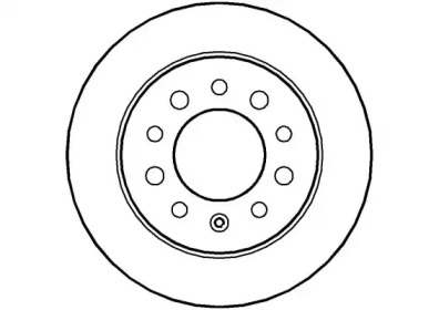 Тормозной диск NATIONAL NBD1251