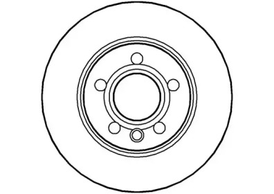 Тормозной диск NATIONAL NBD934
