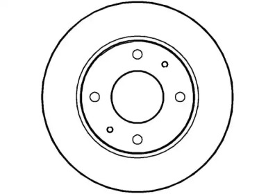 Тормозной диск NATIONAL NBD1252