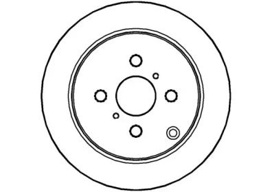 Тормозной диск NATIONAL NBD1256