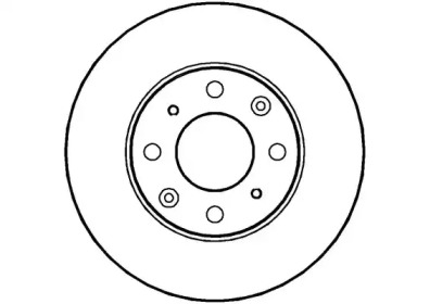 Тормозной диск NATIONAL NBD1225