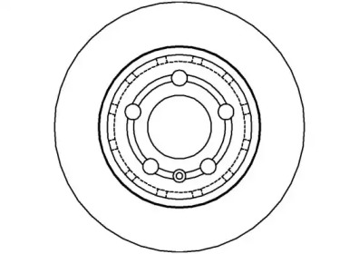 Тормозной диск NATIONAL NBD972