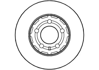 Тормозной диск NATIONAL NBD874