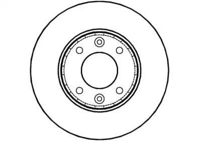 Тормозной диск NATIONAL NBD1226