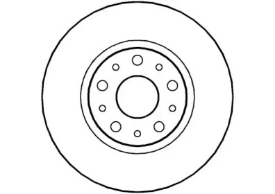 Тормозной диск NATIONAL NBD1227