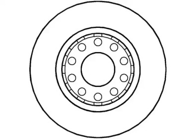 Тормозной диск NATIONAL NBD1259