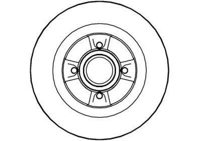 Тормозной диск NATIONAL NBD1181