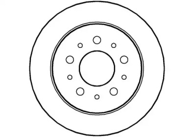 Тормозной диск NATIONAL NBD1184