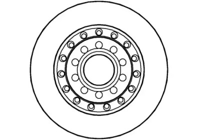 Тормозной диск NATIONAL NBD1261