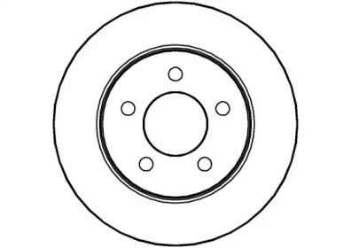 Тормозной диск NATIONAL NBD883