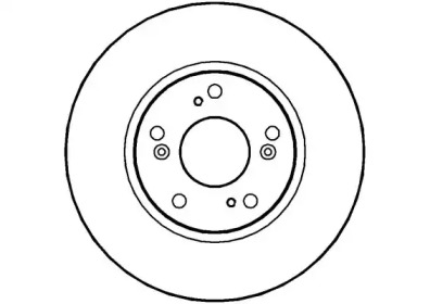 Тормозной диск NATIONAL NBD1186