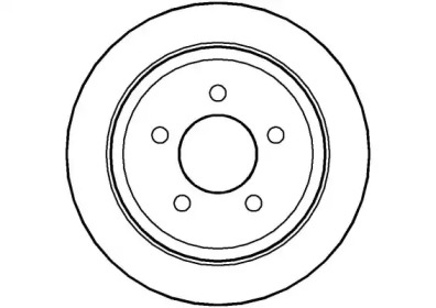 Тормозной диск NATIONAL NBD884